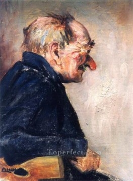 Retrato de un hombre Bibi el Puré 1901 Pablo Picasso Pinturas al óleo